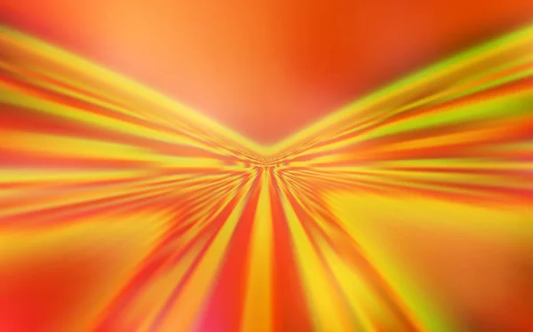 Luz naranja vector fondo con líneas curvas. — Archivo Imágenes Vectoriales