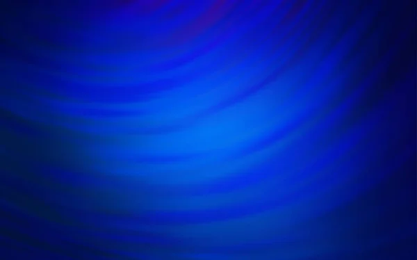 Dark BLUE vector colorful blur background. — Stock Vector