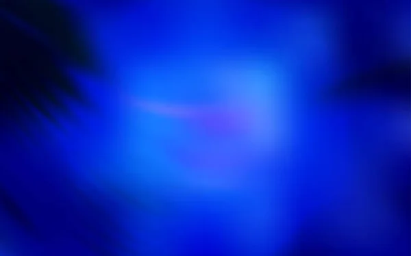 Dark BLUE vector blurred template. — Stock Vector