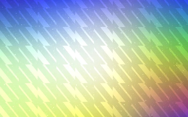 Modello vettoriale multicolore leggero con linee nette . — Vettoriale Stock