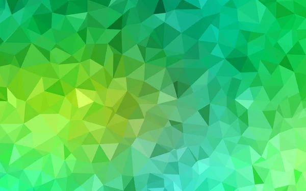 Зеленый вектор света абстрактный мозаичный фон. — стоковый вектор