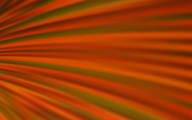 Bükülmüş çizgilerle Açık Turuncu vektör dokusu.