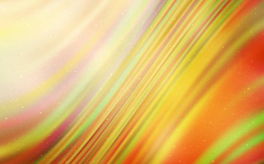 Işık turuncu vektör şablon alan yıldız.