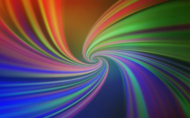 Açık Mavi, wry çizgileri ile sarı vektör arkaplan.