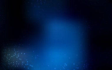 Koyu mavi vektör şablon alan yıldız.