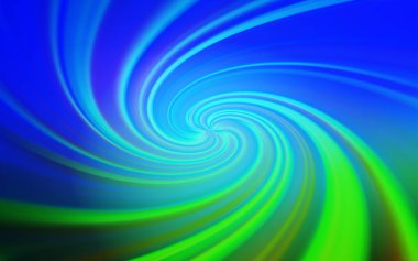 Açık Mavi, wry çizgileri ile yeşil vektör arkaplan.