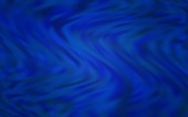 Koyu mavi vektör arka plan astronomi yıldız ile.