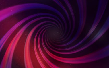 Koyu pembe vektör düzen kozmik yıldız ile.