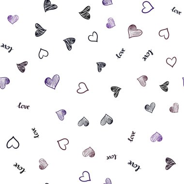 Koyu Mor, Pembe vektörsüz şablon. Üzerinde 