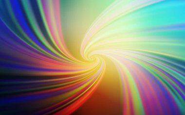 Açık Mavi, Bükülmüş çizgilerle sarı vektör deseni.