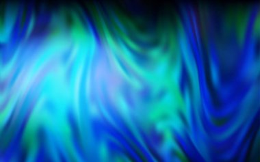 Koyu Mavili vektör soyut parlak şablonu bulanıklaştırdı.