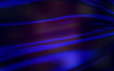 Koyu Mavi vektör bulanık şablon.