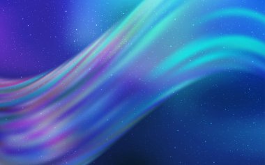 Hafif pembe, mavi vektör arka plan gökada yıldız ile.