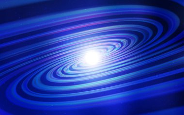 Gökada yıldız ışık mavi vektör arka plan.