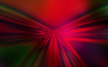 Koyu yeşil, kıvrık çizgileri olan kırmızı vektör deseni.