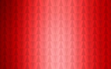 Çokgen biçimli açık kırmızı vektör kapağı.