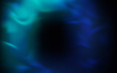 Koyu Mavi vektör bulanık şablon.