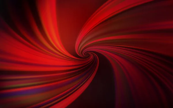 Modèle vectoriel Rouge foncé avec lignes courbes. — Image vectorielle