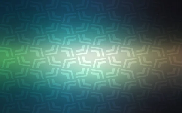 Ανοιχτό μπλε, πράσινο διανυσματικό φόντο με υγρά σχήματα. — Διανυσματικό Αρχείο