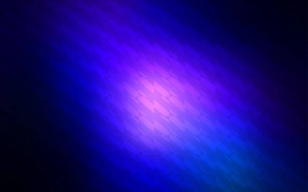 Copertura vettoriale blu scuro con strisce a strisce . — Vettoriale Stock