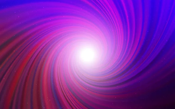 Licht paarse vector achtergrond met melkweg sterren. — Stockvector