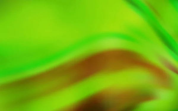 Hellgrüner Vektor verschwommener Hintergrund. — Stockvektor