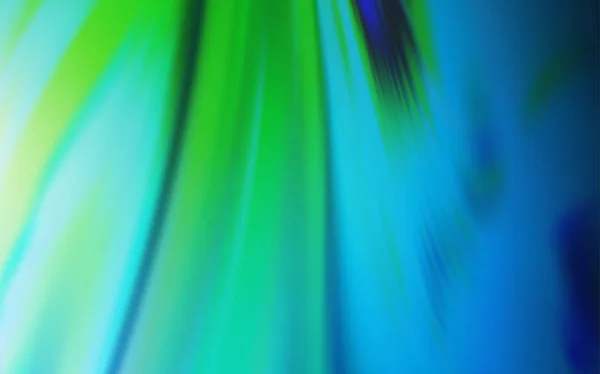 Bleu clair, Vecteur vert fond abstrait brillant. — Image vectorielle