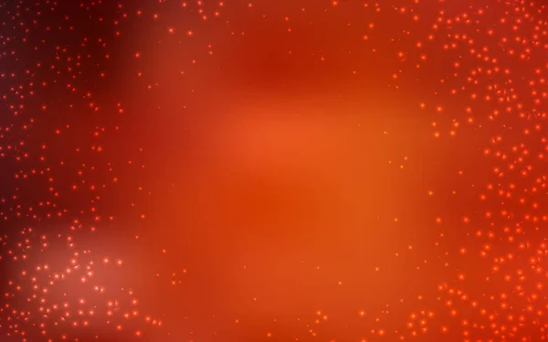 Donker rode vector textuur met melkweg sterren. — Stockvector