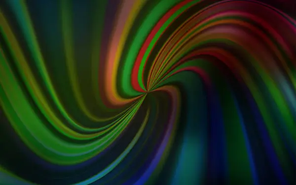 Dark Multicolor vecteur flou brillant modèle abstrait . — Image vectorielle