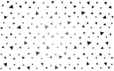 Koyu gri vektör çokgen arkaplan.