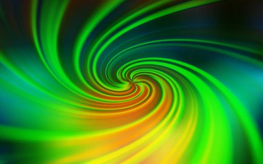 Açık Yeşil, alaycı çizgilerile Sarı vektör fon.