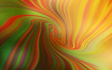 Astronomik yıldızlarla Hafif Turuncu vektör arka planı.