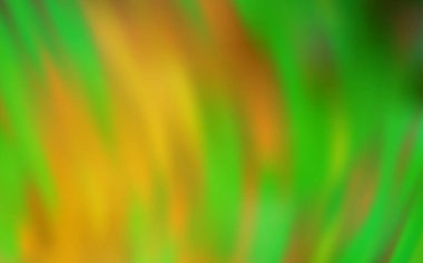 Açık yeşil, sarı vektör bulanık parlak şablon.