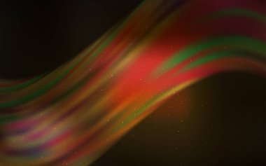 Astronomik yıldız koyu turuncu vektör arka plan.