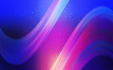 Açık mavi, kozmik yıldızlar ile kırmızı vektör düzeni.