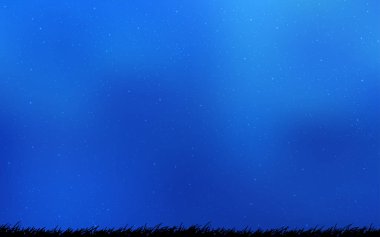 Gece gökyüzü desenle ışık mavi vektör yıldız.