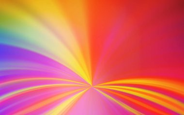 Açık Mavi, Sarı vektör bulanık parlak soyut şablon.