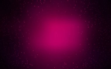 Gece gökyüzü yıldızlar ile koyu pembe vektör deseni.