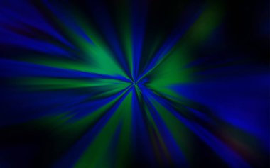 Koyu mavi vektör parlak soyut arkaplan.