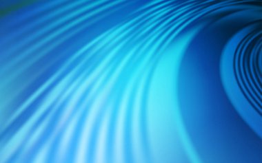 Eğri çizgileri olan hafif Mavili vektör deseni.