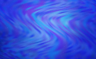 Hafif mavi vektör şablon alan yıldız.