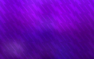 Koyu Mor, Keskin çizgilerle pembe vektör deseni.