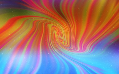 Çok renkli vektör arka plan astronomi yıldız ışık.