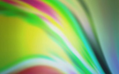 Açık Mavi ve Yeşil vektör soyut parlaklığı bulanıklaştırdı.