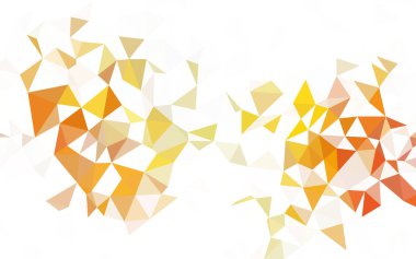 Açık Pembe, Mavi vektör üçgen mozaik şablon.