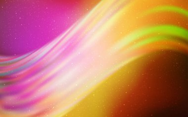 Çok renkli vektör doku ile Samanyolu yıldız ışık.