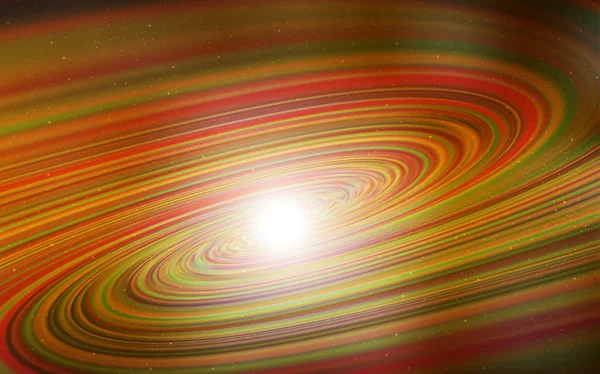 Astronomik yıldız koyu turuncu vektör arka plan. — Stok Vektör