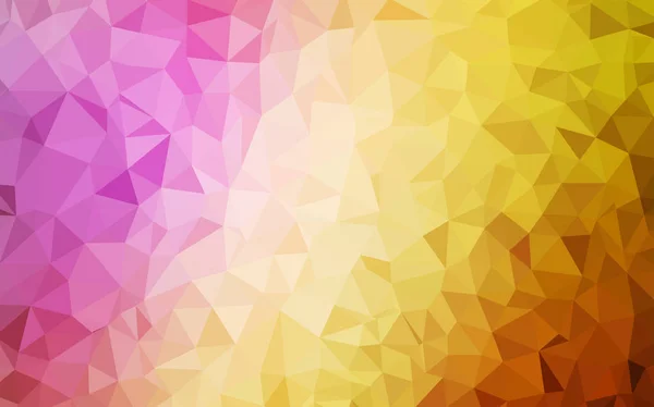 Licht mehrfarbigen Vektor abstrakten polygonalen Hintergrund. — Stockvektor