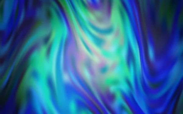 Fondo abstracto brillante vector azul oscuro. — Vector de stock