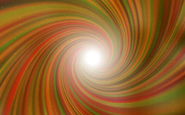 Ανοιχτό πορτοκαλί διανυσματικό φόντο με αστέρες του γαλαξία. — Διανυσματικό Αρχείο